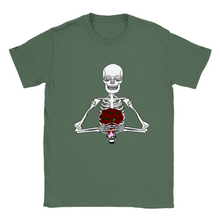 Load image into Gallery viewer, EUROPE The Haven: Skeleton Flowers - Classic Unisex Crewneck T-shirt
