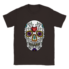 Load image into Gallery viewer, EUROPE The Haven: Sugar Skull - Classic Unisex Crewneck T-shirt
