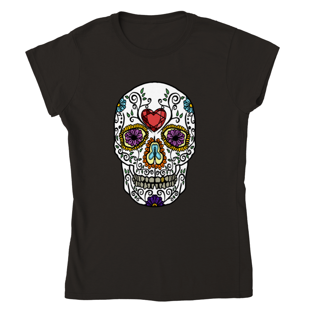 EUROPE The Haven: Sugar Skull - Classic Womens Crewneck T-shirt