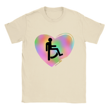 Load image into Gallery viewer, EUROPE The Haven: Disability Pride - Classic Unisex Crewneck T-shirt
