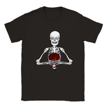 Load image into Gallery viewer, EUROPE The Haven: Skeleton Flowers - Classic Unisex Crewneck T-shirt
