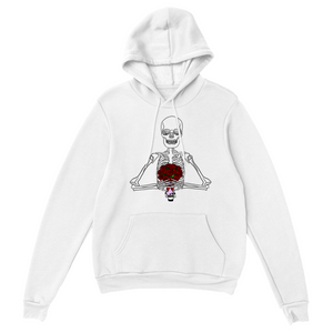 EUROPE The Haven: Skeleton Flowers - Classic Unisex Pullover Hoodie