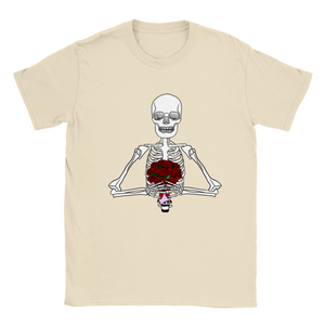 EUROPE The Haven: Skeleton Flowers - Classic Unisex Crewneck T-shirt