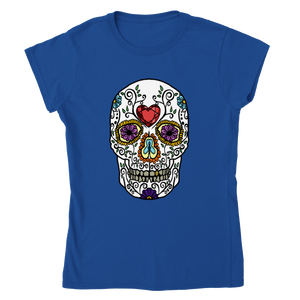 EUROPE The Haven: Sugar Skull - Classic Womens Crewneck T-shirt