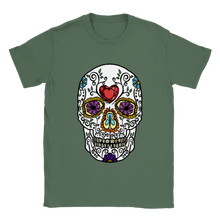 Load image into Gallery viewer, EUROPE The Haven: Sugar Skull - Classic Unisex Crewneck T-shirt
