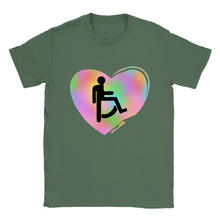 Load image into Gallery viewer, EUROPE The Haven: Disability Pride - Classic Unisex Crewneck T-shirt
