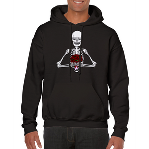 EUROPE The Haven: Skeleton Flowers - Classic Unisex Pullover Hoodie