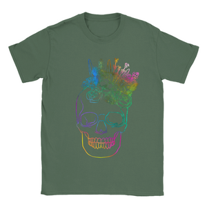 EUROPE The Haven: Flower Skull - Classic Unisex Crewneck T-shirt