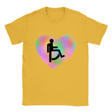 Load image into Gallery viewer, EUROPE The Haven: Disability Pride - Classic Unisex Crewneck T-shirt
