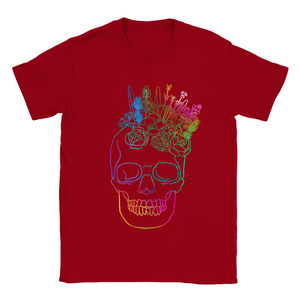 EUROPE The Haven: Flower Skull - Classic Unisex Crewneck T-shirt