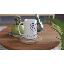 Load image into Gallery viewer, Goose Couture White 15oz Ceramic Mug
