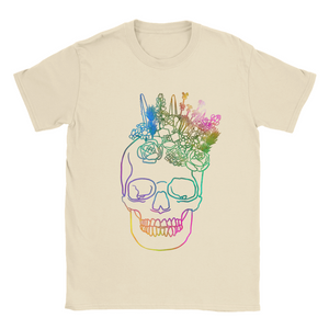 EUROPE The Haven: Flower Skull - Classic Unisex Crewneck T-shirt