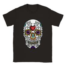 Load image into Gallery viewer, EUROPE The Haven: Sugar Skull - Classic Unisex Crewneck T-shirt
