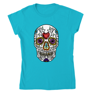 EUROPE The Haven: Sugar Skull - Classic Womens Crewneck T-shirt