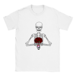 EUROPE The Haven: Skeleton Flowers - Classic Unisex Crewneck T-shirt