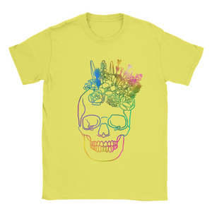 EUROPE The Haven: Flower Skull - Classic Unisex Crewneck T-shirt