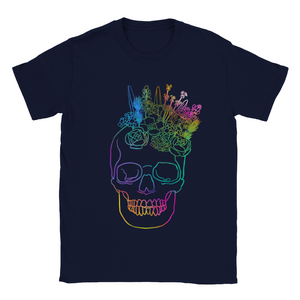 EUROPE The Haven: Flower Skull - Classic Unisex Crewneck T-shirt