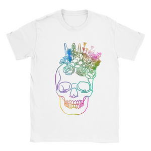 EUROPE The Haven: Flower Skull - Classic Unisex Crewneck T-shirt