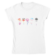 Load image into Gallery viewer, EUROPE The Haven: LGBTQA+ Flowers - Classic Womens Crewneck T-shirt
