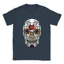 Load image into Gallery viewer, EUROPE The Haven: Sugar Skull - Classic Unisex Crewneck T-shirt
