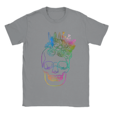 Load image into Gallery viewer, EUROPE The Haven: Flower Skull - Classic Unisex Crewneck T-shirt
