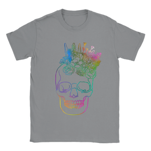 EUROPE The Haven: Flower Skull - Classic Unisex Crewneck T-shirt