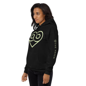 Goose Couture Unisex fleece hoodie