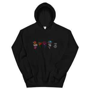 US The Haven: LGBTQA+ Flowers - Unisex Hoodie