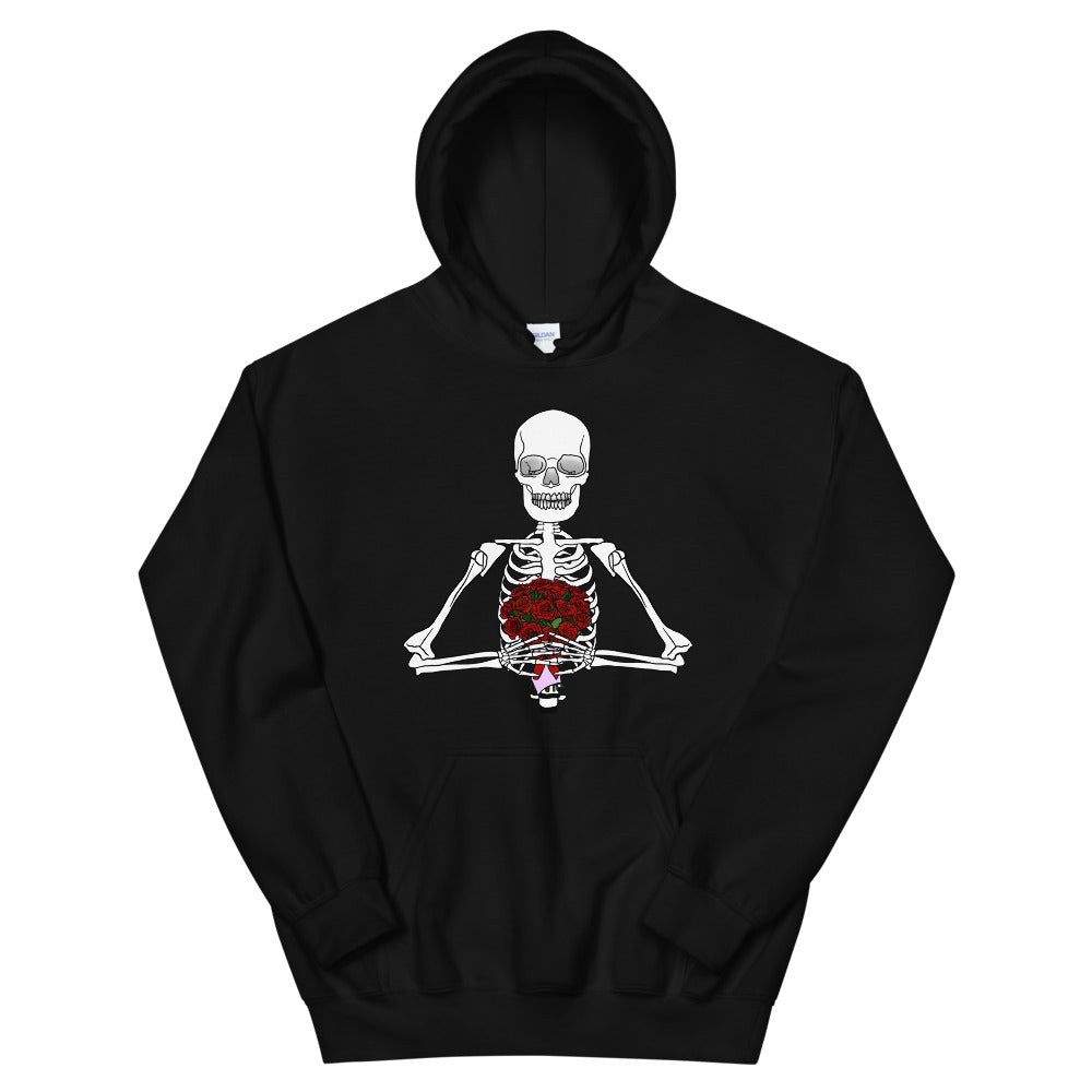 US The Haven: Skeleton Flowers - Unisex Hoodie