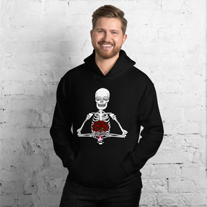 US The Haven: Skeleton Flowers - Unisex Hoodie