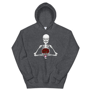 US The Haven: Skeleton Flowers - Unisex Hoodie