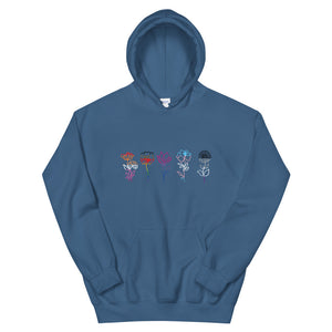 US The Haven: LGBTQA+ Flowers - Unisex Hoodie