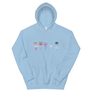 US The Haven: LGBTQA+ Flowers - Unisex Hoodie