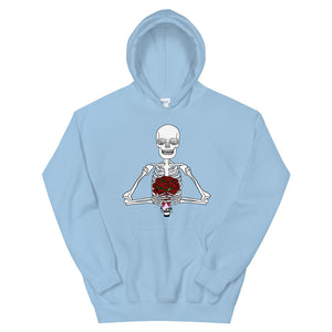 US The Haven: Skeleton Flowers - Unisex Hoodie