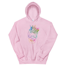 Load image into Gallery viewer, US The Haven: Flower Skull - Unisex Hoodie
