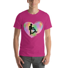 Load image into Gallery viewer, US The Haven: Disability Pride - Short-Sleeve Unisex T-Shirt
