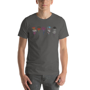 US The Haven: LGBTQA+ Flowers - Short-Sleeve Unisex T-Shirt