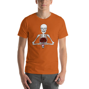 US The Haven: Skeleton Flowers - Short-Sleeve Unisex T-Shirt