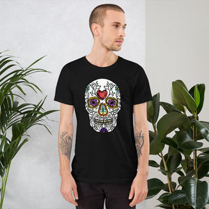 US The Haven: Sugar Skull - Short-Sleeve Unisex T-Shirt