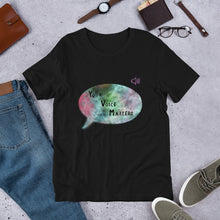 Load image into Gallery viewer, US The Haven: Your Voice Matters - Bohemian-Melodies Collection - Short-Sleeve Unisex T-Shirt
