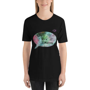 US The Haven: Your Voice Matters - Bohemian-Melodies Collection - Short-Sleeve Unisex T-Shirt