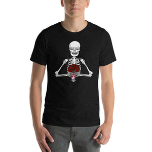 US The Haven: Skeleton Flowers - Short-Sleeve Unisex T-Shirt