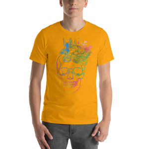 US The Haven: Flower Skull - Short-Sleeve Unisex T-Shirt