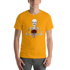 US The Haven: Skeleton Flowers - Short-Sleeve Unisex T-Shirt