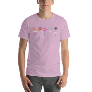 US The Haven: LGBTQA+ Flowers - Short-Sleeve Unisex T-Shirt