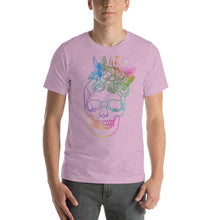 Load image into Gallery viewer, US The Haven: Flower Skull - Short-Sleeve Unisex T-Shirt
