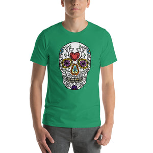 US The Haven: Sugar Skull - Short-Sleeve Unisex T-Shirt