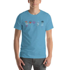 US The Haven: LGBTQA+ Flowers - Short-Sleeve Unisex T-Shirt