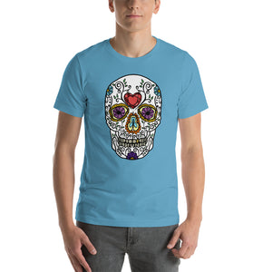 US The Haven: Sugar Skull - Short-Sleeve Unisex T-Shirt