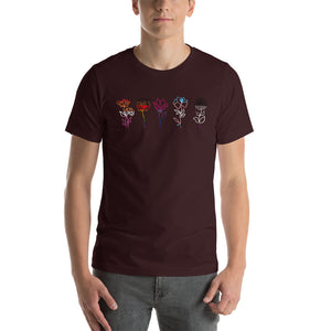 US The Haven: LGBTQA+ Flowers - Short-Sleeve Unisex T-Shirt